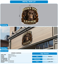 CUSTOM MOCKUP SIGN FOR Edward Chaperon