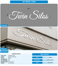 CUSTOM MOCKUP SIGN FOR Sabrina Backus