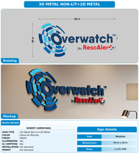 CUSTOM MOCKUP SIGN FOR Robert Carmichael