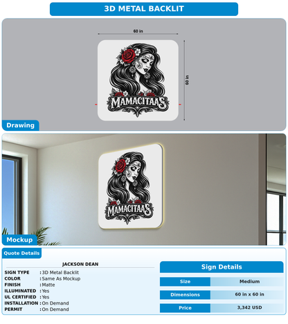 CUSTOM MOCKUP SIGN FOR Jackson dean
