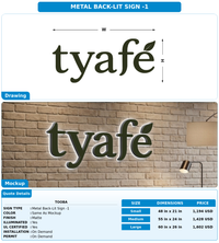 CUSTOM MOCKUP SIGN FOR Tooba