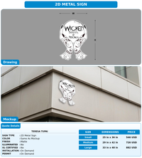 CUSTOM MOCKUP SIGN FOR Teresa Tupai