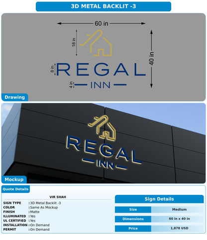 CUSTOM MOCKUP SIGN FOR Vir Shah