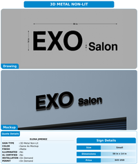 CUSTOM MOCKUP SIGN FOR Elena Jimenez