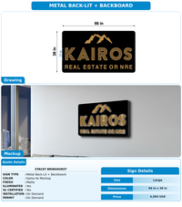 CUSTOM MOCKUP SIGN FOR Stacey Bringhurst