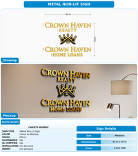 CUSTOM MOCKUP SIGN FOR Christy Murphy