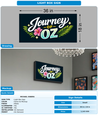 CUSTOM MOCKUP SIGN FOR Michael Osberg