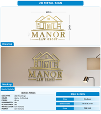 CUSTOM MOCKUP SIGN FOR Heather Parker