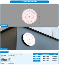 CUSTOM MOCKUP SIGN FOR victoria Marie frazer