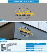 CUSTOM MOCKUP SIGN FOR Jessica Cocciolo