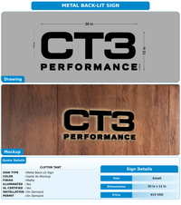 CUSTOM MOCKUP SIGN FOR Clifton Tant
