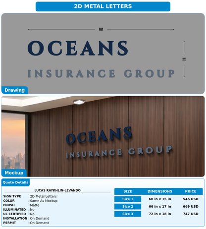 CUSTOM MOCKUP SIGN FOR Lucas Raykhlin-Levando