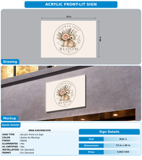 CUSTOM MOCKUP SIGN FOR Inna Kasyanchyk