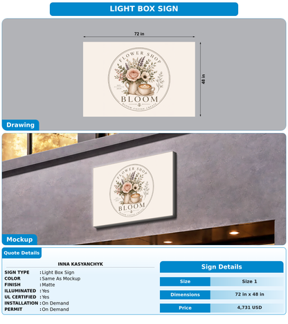 CUSTOM MOCKUP SIGN FOR Inna Kasyanchyk