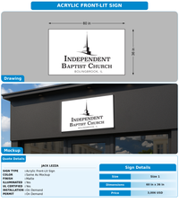 CUSTOM MOCKUP SIGN FOR Jack Lezza