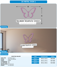 CUSTOM MOCKUP SIGN FOR Christina Walker