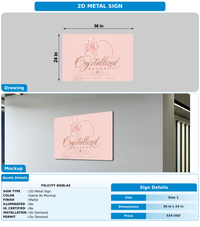 CUSTOM MOCKUP SIGN FOR Felicity Nieblas