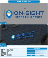 CUSTOM MOCKUP SIGN FOR Ginno Carreon