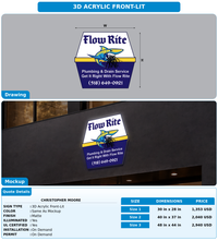 CUSTOM MOCKUP SIGN FOR Christopher Moore