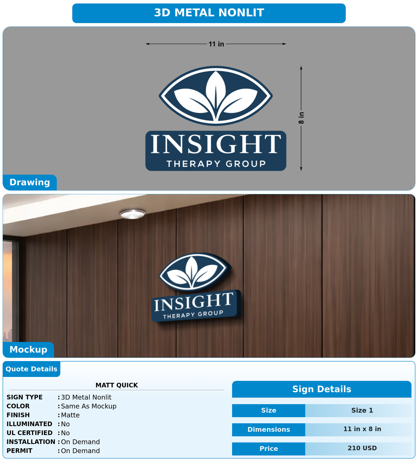 CUSTOM MOCKUP SIGN FOR Matt Quick