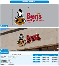 CUSTOM MOCKUP SIGN FOR Charles Damler