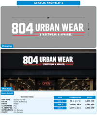CUSTOM MOCKUP SIGN FOR Rishabh sinha