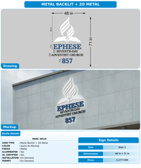CUSTOM MOCKUP SIGN FOR Marc Delia