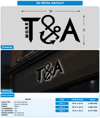 CUSTOM MOCKUP SIGN FOR Aaron