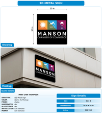 CUSTOM MOCKUP SIGN FOR Mary Lynn Thompson