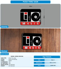 CUSTOM MOCKUP SIGN FOR Rafael Sierra Pascual