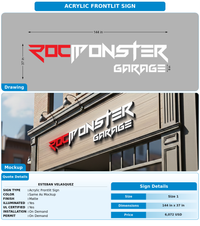 CUSTOM MOCKUP SIGN FOR Esteban Velasquez