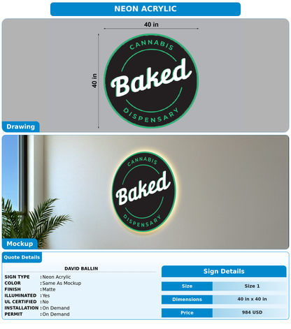 CUSTOM MOCKUP SIGN FOR David Ballin