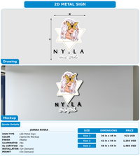 CUSTOM MOCKUP SIGN FOR Joanna Rivera