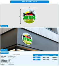 CUSTOM MOCKUP SIGN FOR Rennea Kirby
