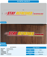 CUSTOM MOCKUP SIGN FOR Saif Marediya
