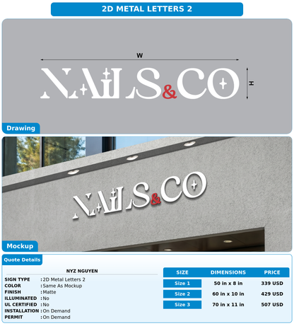 CUSTOM MOCKUP SIGN FOR Nyz nguyen