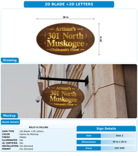 CUSTOM MOCKUP SIGN FOR Kelly A Collins