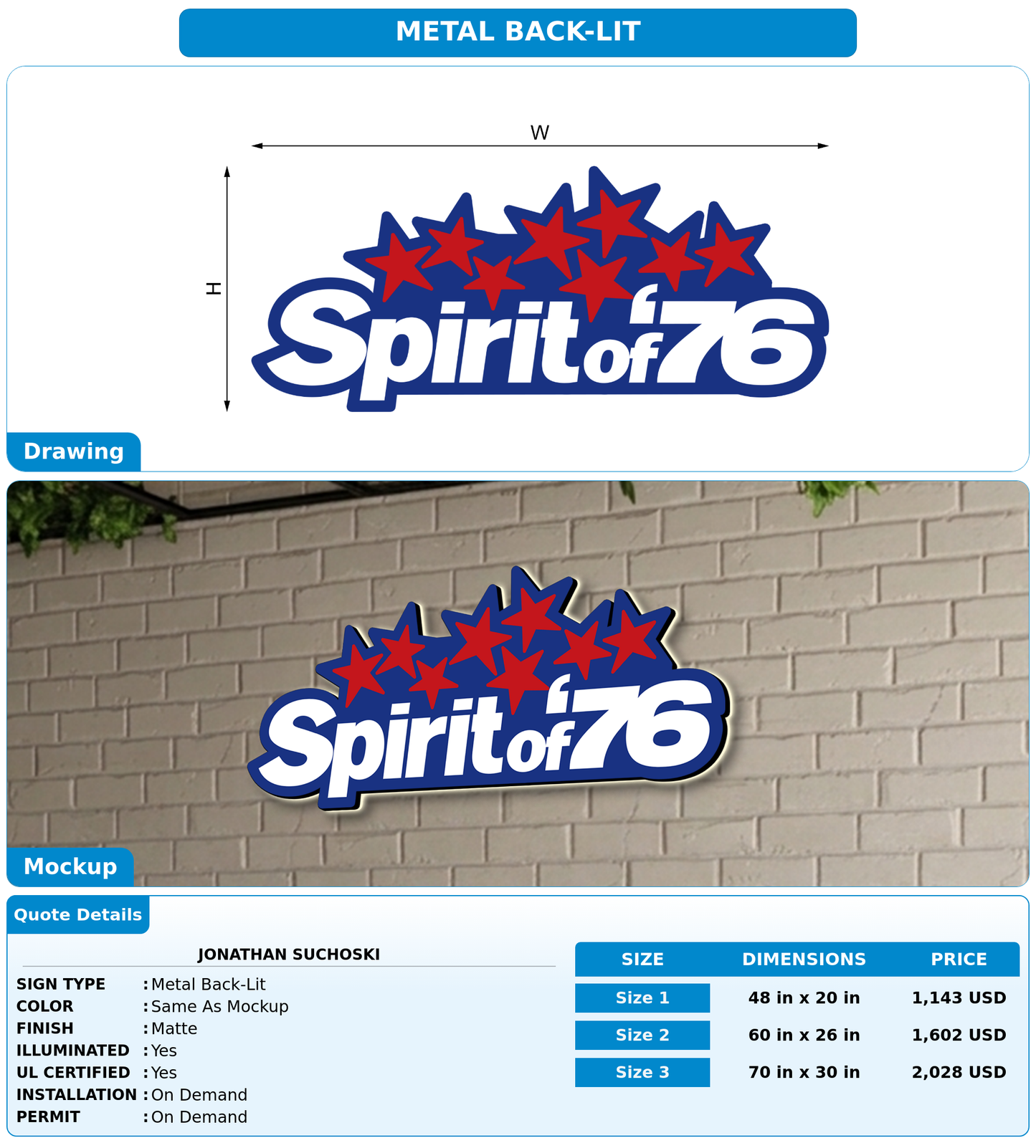CUSTOM MOCKUP SIGN FOR Jonathan Suchoski