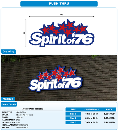 CUSTOM MOCKUP SIGN FOR Jonathan Suchoski