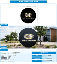 CUSTOM MOCKUP SIGN FOR tyjhere crudup