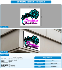 CUSTOM MOCKUP SIGN FOR Nicole Franklin