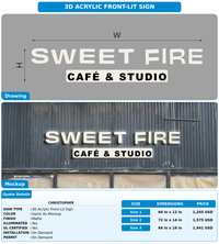 CUSTOM MOCKUP SIGN FOR Christopher