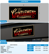 CUSTOM MOCKUP SIGN FOR Daddy Mendoza