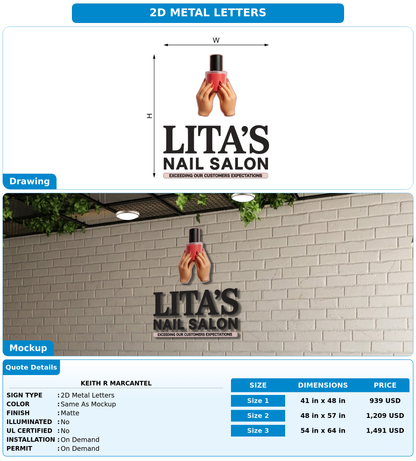 CUSTOM MOCKUP SIGN FOR Keith R Marcantel