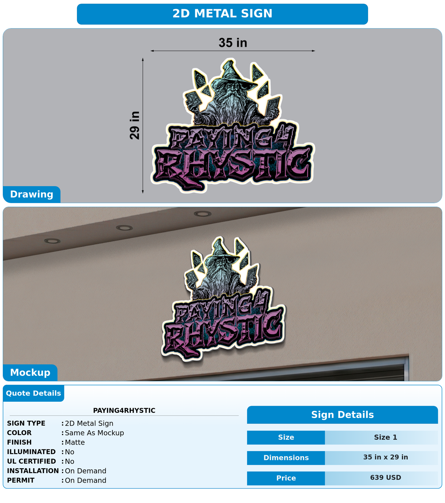 CUSTOM MOCKUP SIGN FOR paying4rhystic