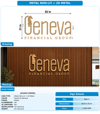 CUSTOM MOCKUP SIGN FOR Jacques Frenkel