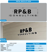 CUSTOM MOCKUP SIGN FOR Rafael Alfonzo