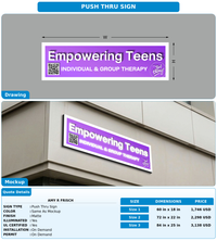 CUSTOM MOCKUP SIGN FOR AMY R FRISCH