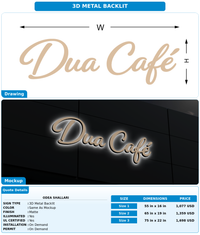 CUSTOM MOCKUP SIGN FOR Odea Shallari
