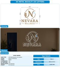 CUSTOM MOCKUP SIGN FOR Yosef naama